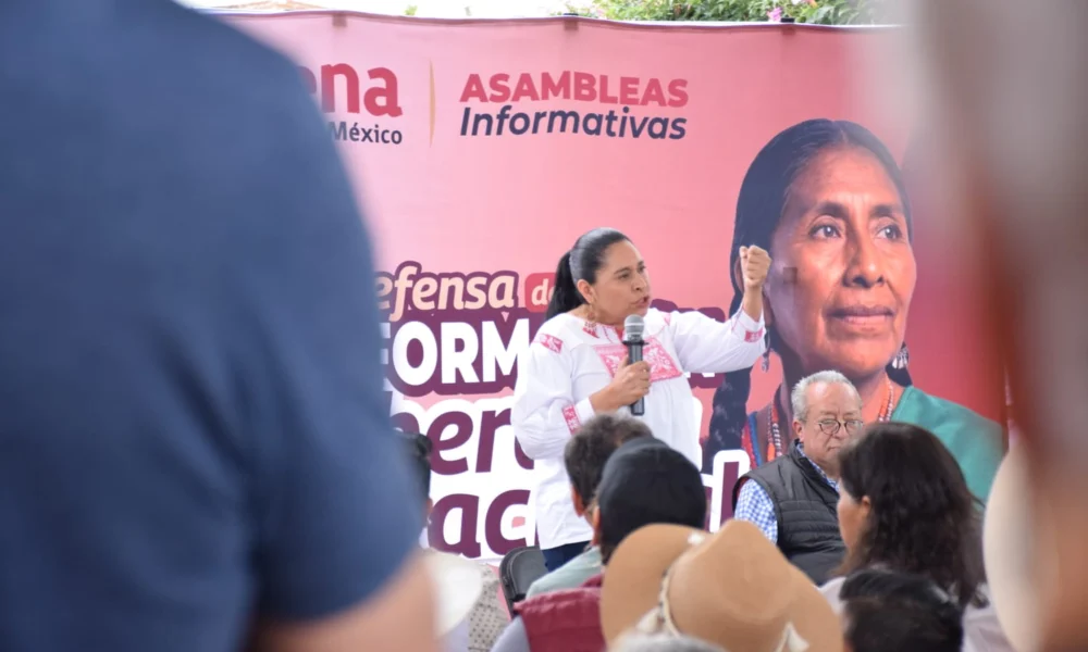 Ana Lilia Rivera pide a tlaxcaltecas: “Atrevámonos a ser ejemplo nacional de un pueblo valiente y decidido"