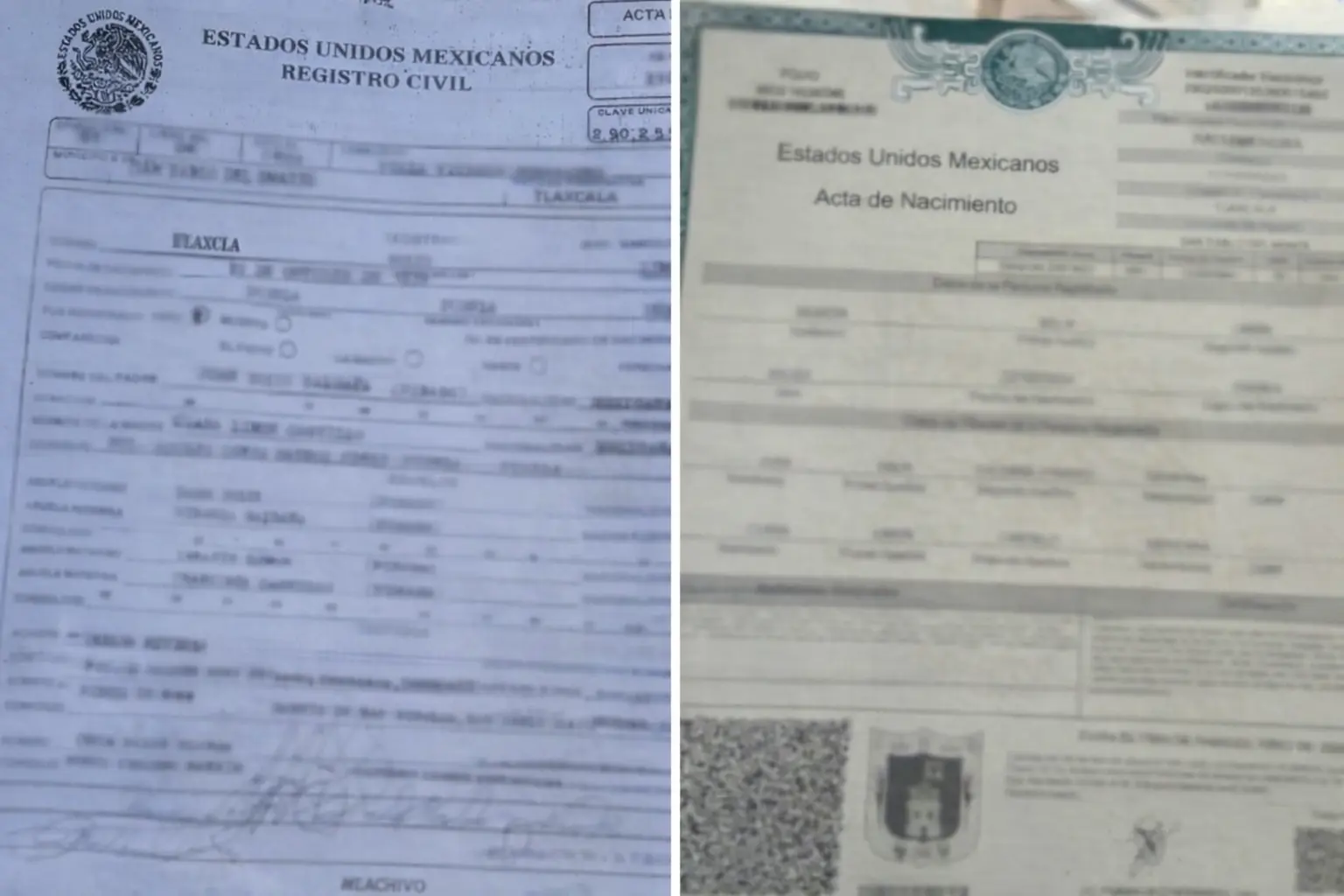 Denuncias costos de hasta 4 mil pesos por corregir errores del Registro Civil de Tlaxcala
