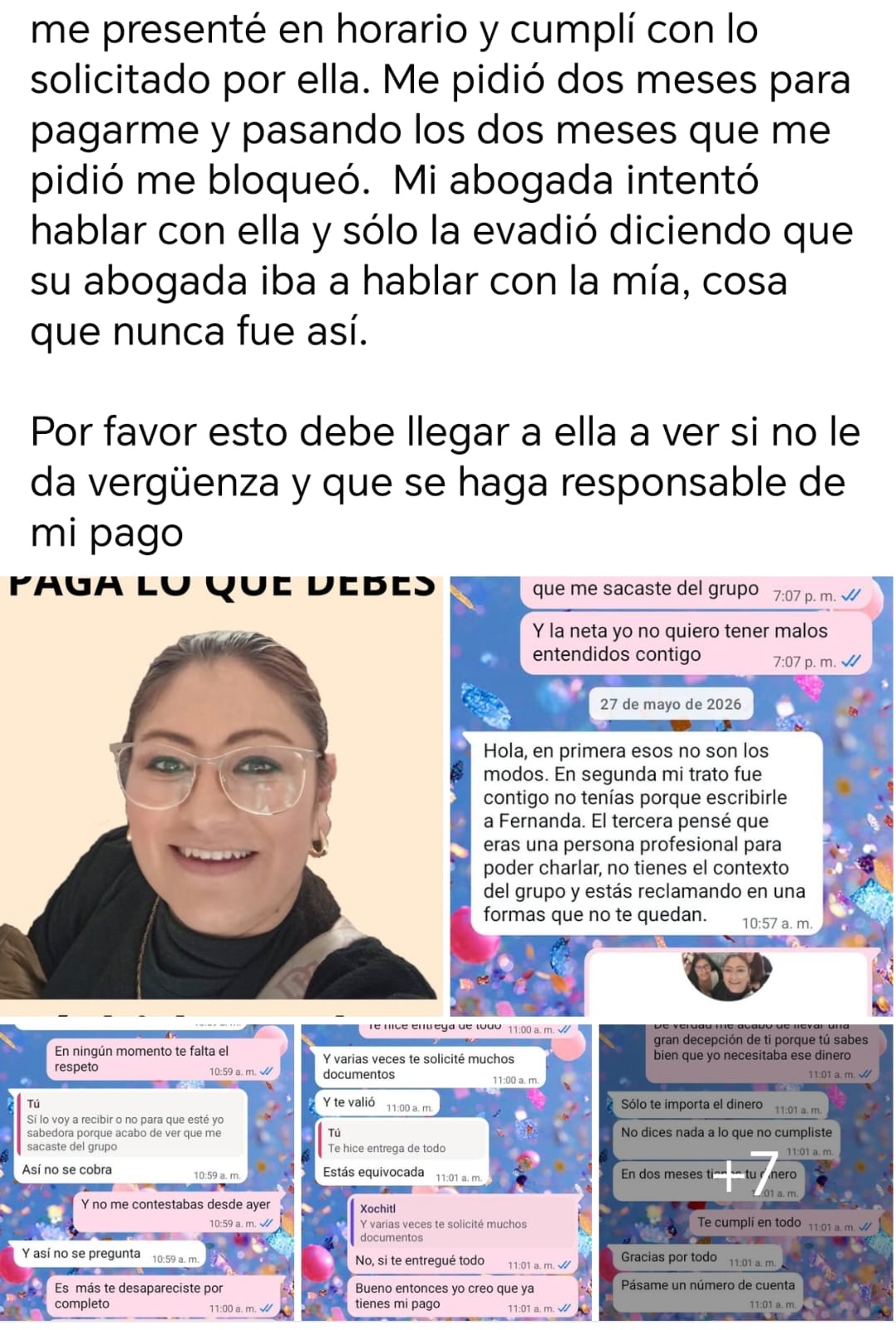 Señalan a supuesta funcionaria del CECyTE por presunto adeudo de 8 mil 500 pesos