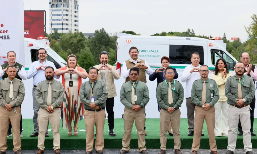 Nuevas ambulancias optimizan la atención médica del IMSS en Puebla